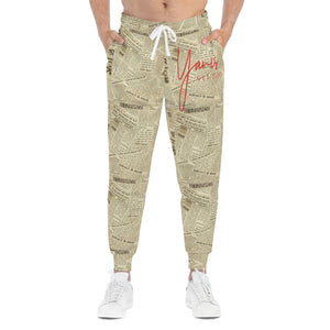 Toronto Newsprint Athletic Joggers (AOP)