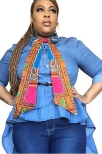 Ankara Dashiki Women Bowtie